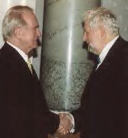 Neujahrsempfang 2002 beim Bundespraesidenten